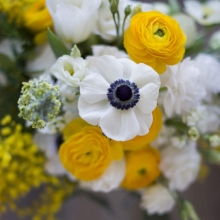 Téli Asztaldíszek Kehelyben