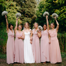 Koszorúslány csokor