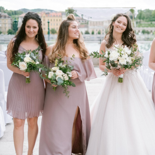 Koszorúslány csokor