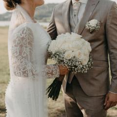 Klasszikus rózsa csokor rezgővel