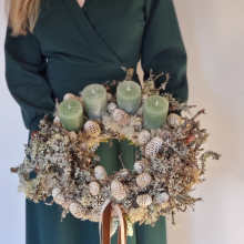 Winter Forest Adventi koszorú