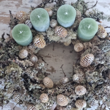 Winter Forest Adventi koszorú