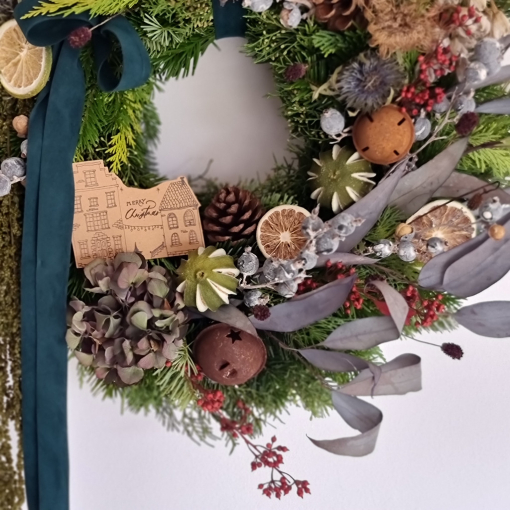 Winter Forager's Ajtódísz