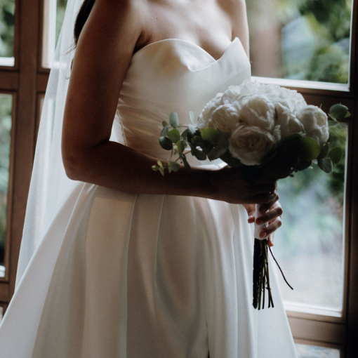 White Peony Greenery 