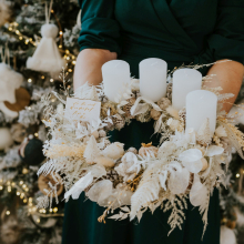 Winter's Embrace  Adventi koszorú