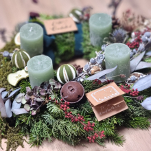 Winter Forager's  Adventi koszorú
