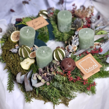 Winter Forager's  Adventi koszorú
