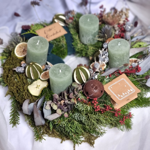 Winter Forager's  Adventi koszorú